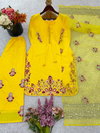 Nsr 859 Natural Crep Silk With Embrodary Siquance Work Top With Pant Dupatta Online Wholesale